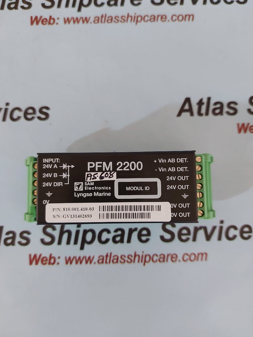 Sam Electrnics/Lyngso Marine PFM 2200 P/N : 810.001.410-03 Module